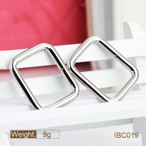 High quality rectangular metal ring for bag hanger