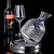 Import high quality round gyro type wine glass red wine decanter sale from China