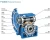 Import High quality RV series worm gearbox  harmonic drive motor speed reducer from China