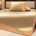 High Quality Summer Latex Mattress Protector Custom Size Woven Polyester and PVC Fitted Style Mattress Pad