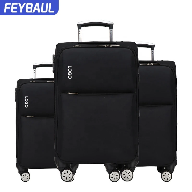 High-quality waterproof oxford fabric luggage travelling luggage bag rolling luggage bag