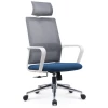 High quality white nylon swivel chair mesh chair high back office chair