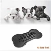 High Quality Wholesale Silicone Dog Bowl Foldable Dog Plates Pet Slow Feeder With Suction