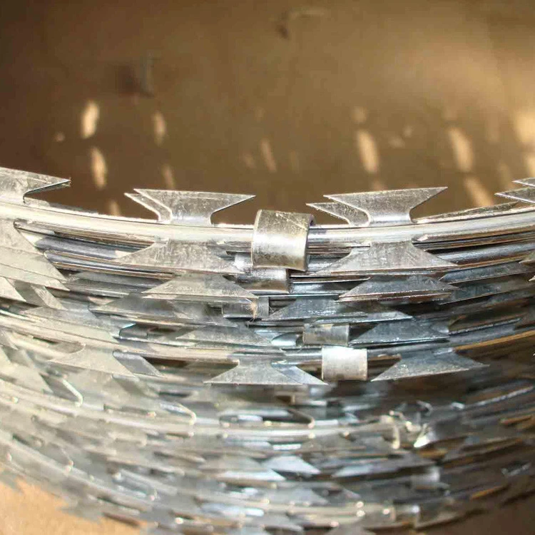 high strength heat treated concertina razor barbed wire