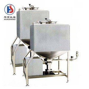 High technology Juice drink mixer emulsifying tank square Stainless steel high shear emulsifier mixing emulsification tank
