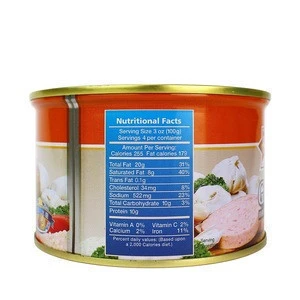 Highway Delicious Garlic Ham Luncheon Canned Meat