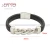 Import Hip Hop Jewelry Gold Filled Stainless Steel Vintage Hemp Rope Pendant Male Bracelet Leather from China