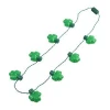 Holiday flashing necklace Party decorations glow necklaces in bulk