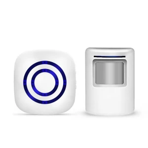 Home Smart Motion Sensor Alarm System Alarm Wireless Motion Sensor Detector Alarm for Doorbell, Driveway