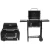 Import HOMFUL Portable Charcoal BBQ Grill Trolley Smoker Barbecue Grill with Side Table from China