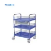 Hospital Machine Computer Medication Medical Trolley  Cart with Wheels