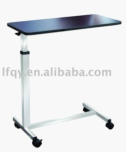 hospital table over bed,adjustable table height,dining tables