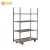 Import Hot Dip Galvanized Garden Auction Flower Trolley For Sale Flowers Plant Nursery Shelves To Cart from China