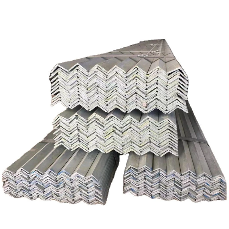 hot dipped galvanized angle bar V L shape iron punched angle steel