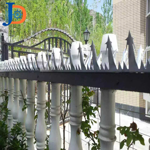 Hot dipped galvanized steel spike/ razor barbed wire anti climb wall spikes