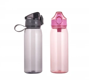 Hot Sale 0.5 0.7L Translucent Drink Water Fitness Sports Bottles