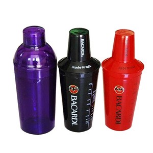 hot sale Colorful Bar Shakers Plastic Cocktail Shaker