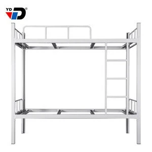 hot sale factory supplier steel furniture school double  metal bunk beds for adults