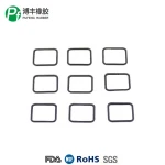 Hot sale FKM rubber rectangular o ring for sealing