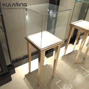 Hot sale glass jewelry display showcase for jewelry store furniture