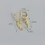 Import Hot sale gold plated 925 sterling silver gold plated seahorse pendant earrings from China