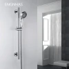 Hot sale good quality bathroom chrome brass sliding bar shower accessories with hand shower column