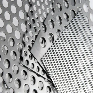 Hot Sale Hot Dipped Galvanized Perforated Metal Mesh Punched Round Hole Netting