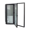 Hot sale house exterior interior small three panel blinds security folded aluminum door