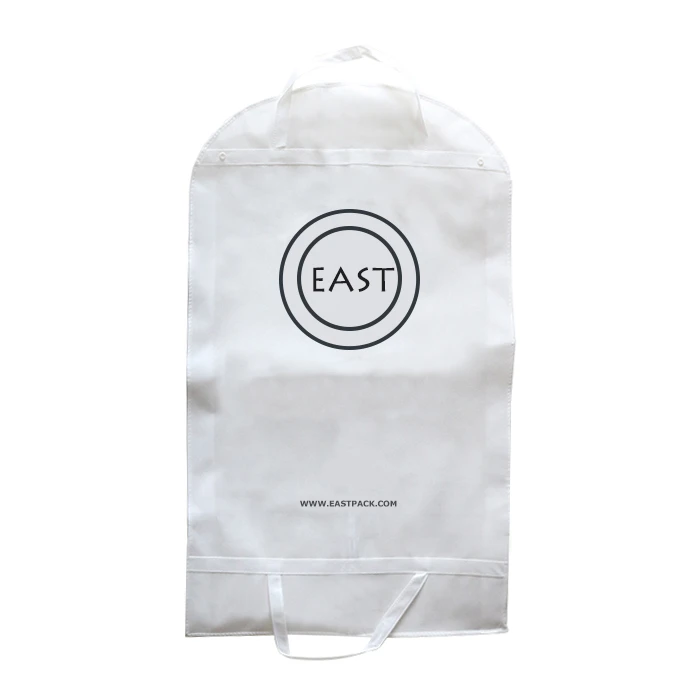 Hot sale low cost garment suit bag customized logo non woven bag