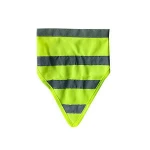 Hot Sale Mesh Reflective Triangular Pet Scarf Apparel Dog Bandana Harness Vet