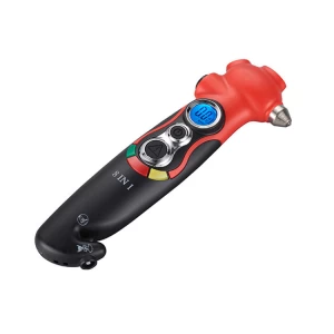 Hot Sale Multifunctional 8 In 1 LCD Light Electric Car Tire Inflator Pressure Gauge For Truck Bicycle