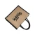 Import Hot Sale Natural Black Burlap Tote Bags With Custom Printed Logo from China