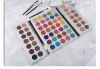 Hot sale no logo high quality shimmer makeup eyeshadow professional waterproof 63 color eyeshadow palette