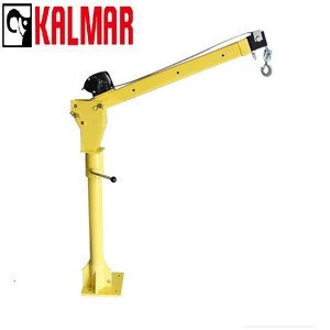 Hot sale small truck mounted electric jib crane with hoist