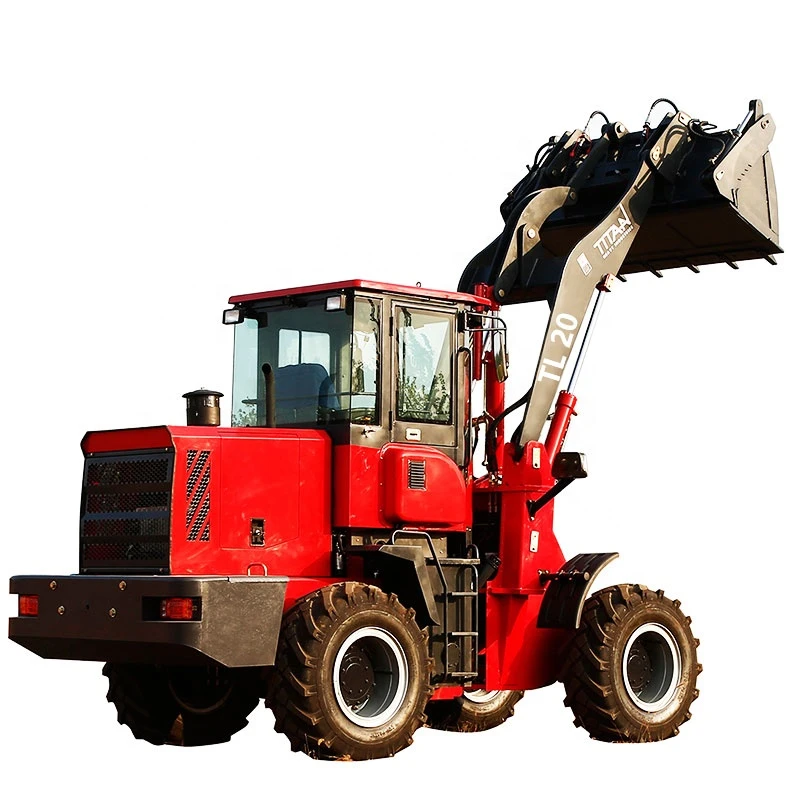 Hot sale TL20 2 ton articulated hydraulic front end wheel loader tractor loader