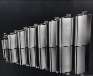 Hot selling 1oz 2oz 3oz 4oz 5oz 6oz 8oz 10oz Stainless Steel Hip Flask With Funnel