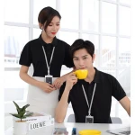 Hot Selling 65% Combed Cotton 35% Compact Siro Spinning 220g Combed Cotton Lapel Polo Custom Logo Printing Womans Tshirt Quality