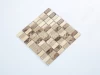 Hot selling classical home decorate glass mix marble mosaic tile