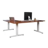 Hot-selling L shape ergonomic electric computer standing table