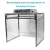 Import Hot Selling LCD Refurbishment Foldable Clean Room Air Filter Cleaning Equipment TBK Anti-dust Bench from China