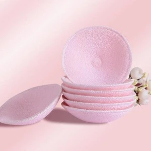 Hot selling Natural Washable Breast Pads Absorbent Baby Feeding Nursing Pads / leak proof nursing pads for ladies