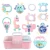 Import Hot selling new born gift storage box infant teether rattles toy newborn 12 10 6 month rattle set baby toys from China