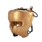 Hot Selling Profional Boxing Training Head Guard Modular Leather with Custom Logo Safety Feature for Fighting Sports
