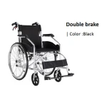 Hot selling rehabilitation therapy supplies manual foldable steel wheelchair