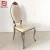 Import Hotel furniture rose gold chair stainless steel from China