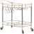 Import hotel luxury trolley wine trolley bar drink cart from China