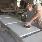 Hotel use solid surface breakfast table and chairs,solid surface restaurant Table with Chairs