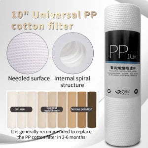 household and commercial water treatment machine parts pp spun cotton ro parts  water filter cartridge