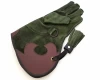 Hunting Gloves Quality Soft Fleece Lined And Soft Suede Leather Falconry Gloves