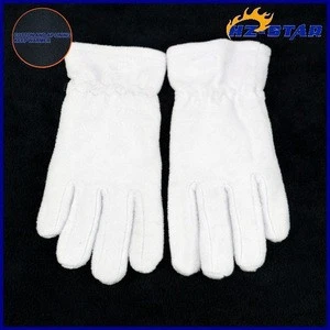 HZS-13213012 Colorful client made fleece wholesale golf gloves
